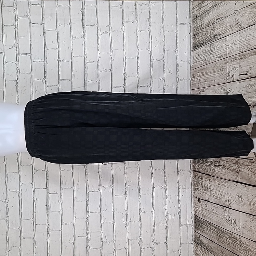 Callahan Silky Flowy Cupro High Rise Wide Leg Pull On Kat Pant in Black - NWT - Picture 4 of 14